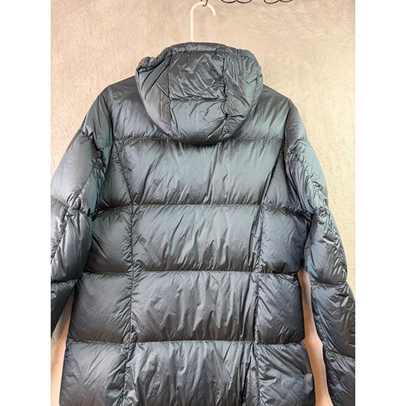 Eddie Bauer Women’s Luna Peak 550 Down Parka – Peacock Blue – Size L - Picture 5 of 7